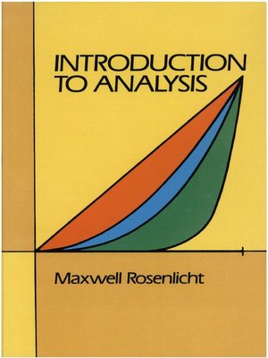 cover image of Introduction to Analysis